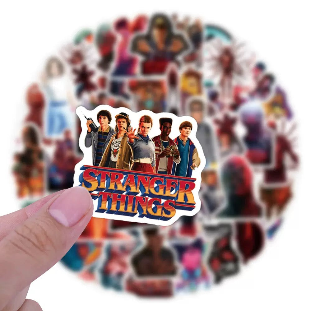Stranger Things Sticker Pack - 60 pcs