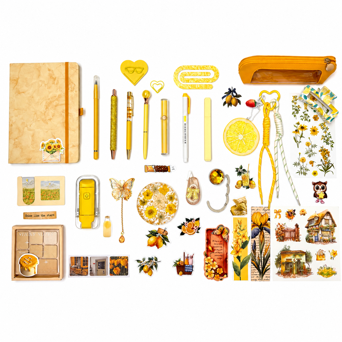 Yellow Sunset Bookish Bundle 💛