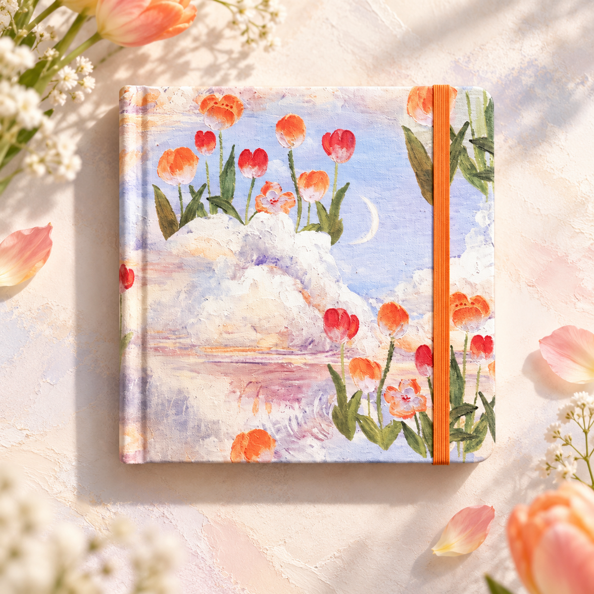 Tulip Sky Square Notebook