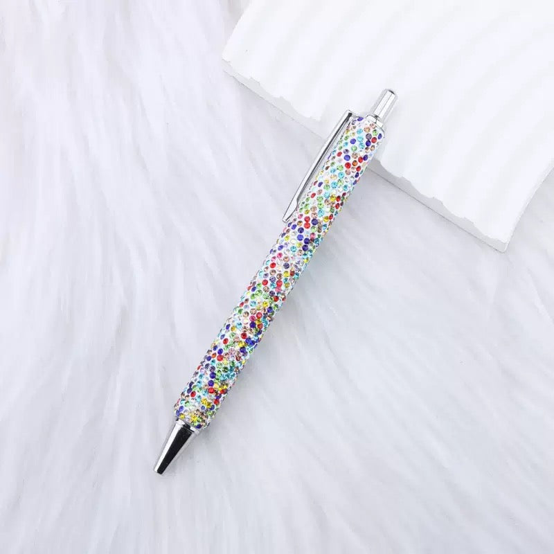 Silver Rhinestone Pens