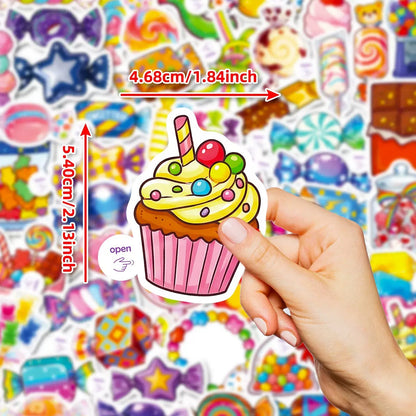 Candy Aesthetic Sticker Pack - 50 pcs