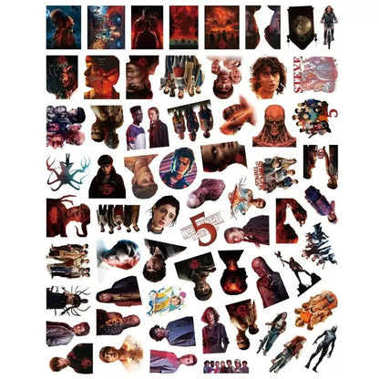 Stranger Things Sticker Pack - 60 pcs