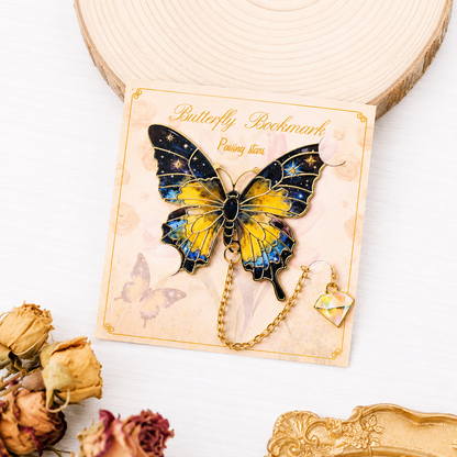 Metal Butterfly Dreams Bookmark 🦋