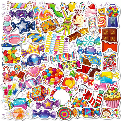 Candy Aesthetic Sticker Pack - 50 pcs