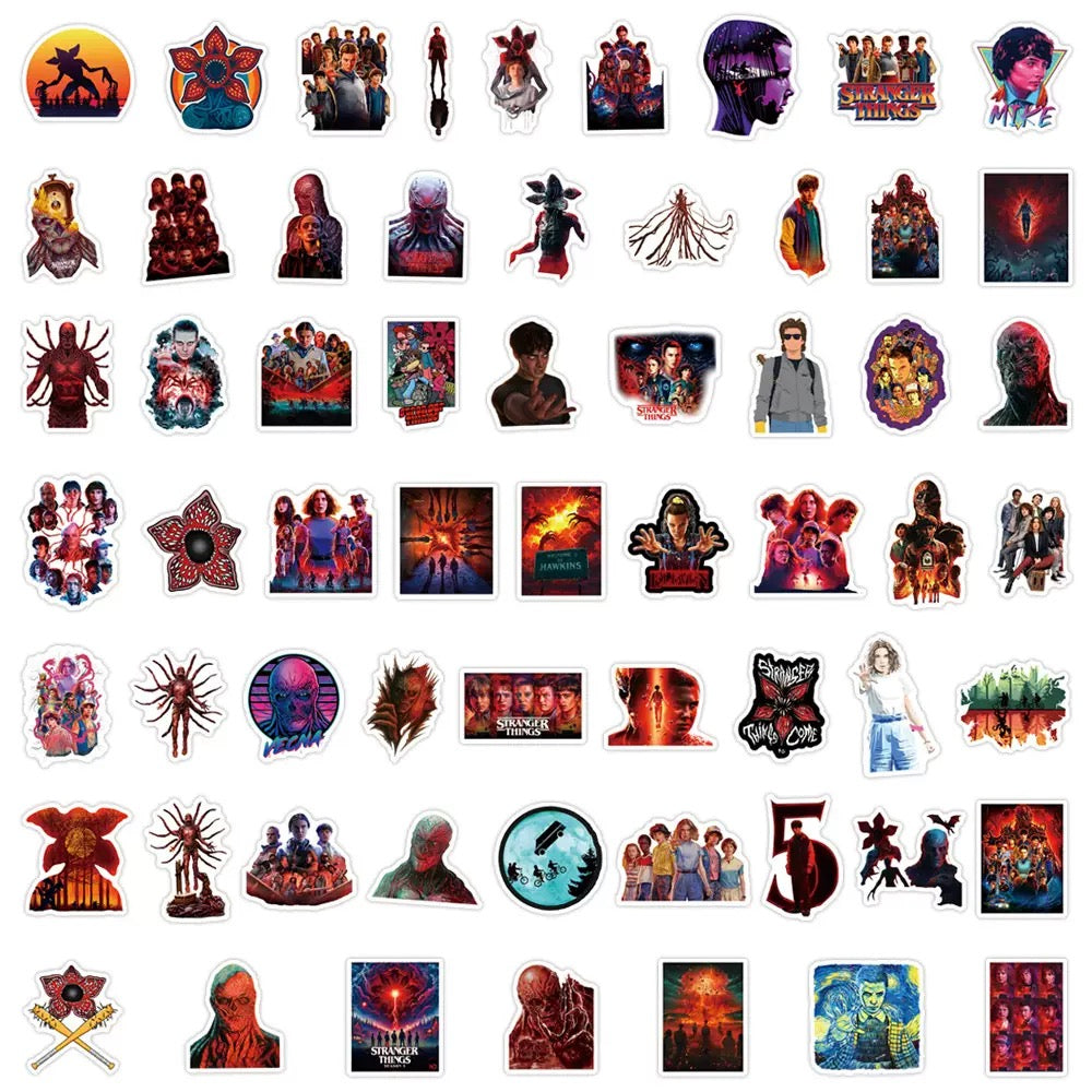 Stranger Things Sticker Pack - 60 pcs