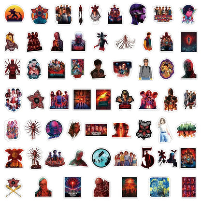 Stranger Things Sticker Pack - 60 pcs