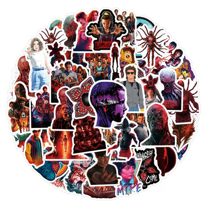 Stranger Things Sticker Pack - 60 pcs