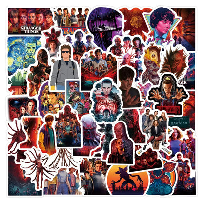 Stranger Things Sticker Pack - 60 pcs
