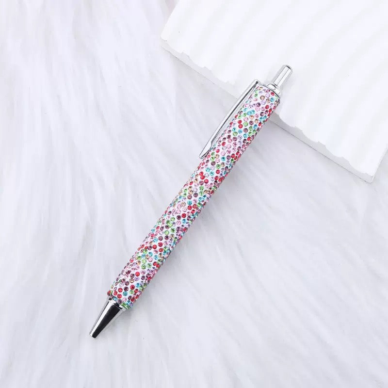 Silver Rhinestone Pens