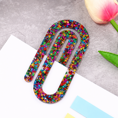 Aesthetic Acrylic Clip Bookmark