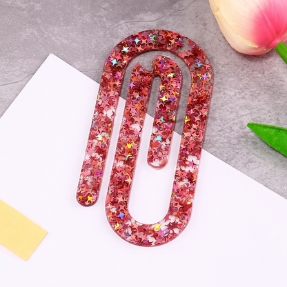 Aesthetic Acrylic Clip Bookmark