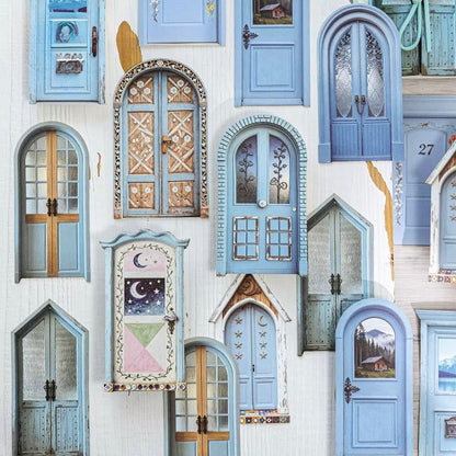 Vintage Door Sticker Set 🚪