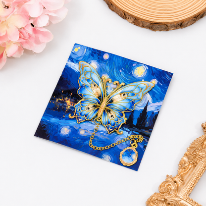 Metal Butterfly Dreams Bookmark 🦋