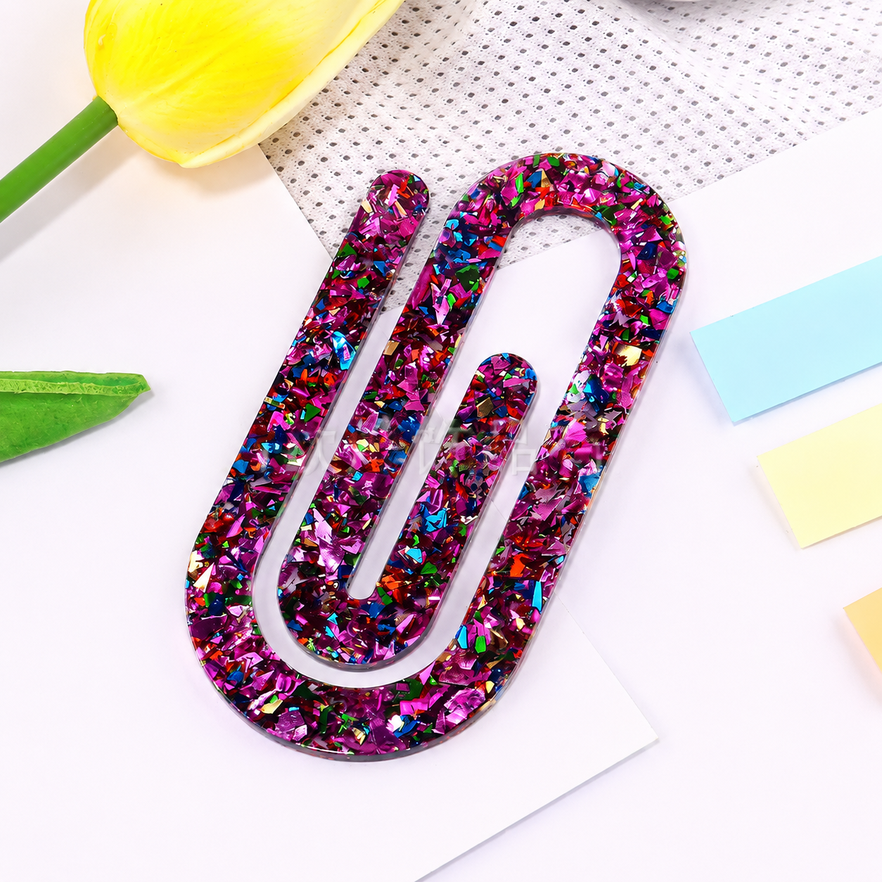 Aesthetic Acrylic Clip Bookmark