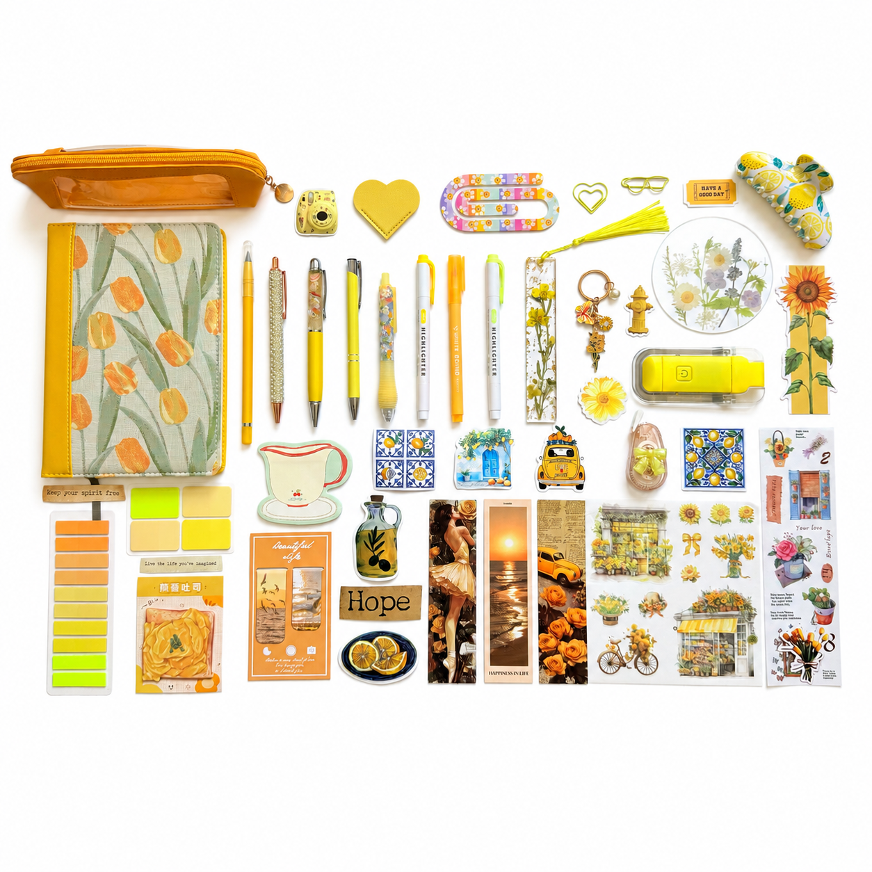Yellow Sunset Bookish Bundle 💛