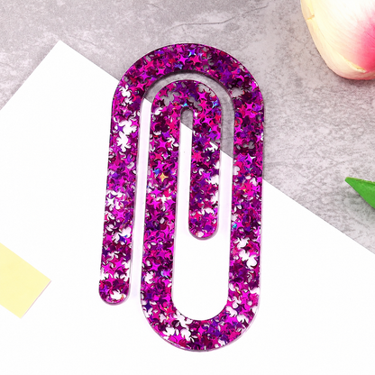 Aesthetic Acrylic Clip Bookmark