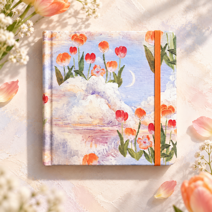 Tulip Sky Square Notebook