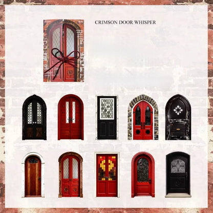 Vintage Door Sticker Set 🚪