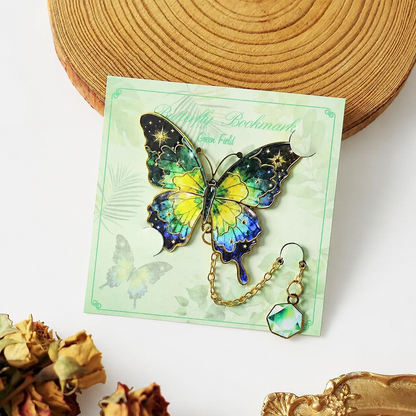 Metal Butterfly Dreams Bookmark 🦋