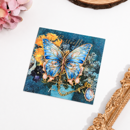 Metal Butterfly Dreams Bookmark 🦋