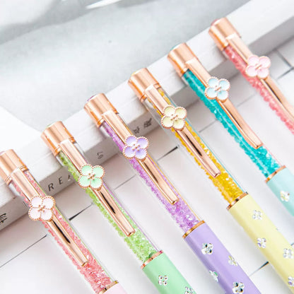 Flower Crystal Pens