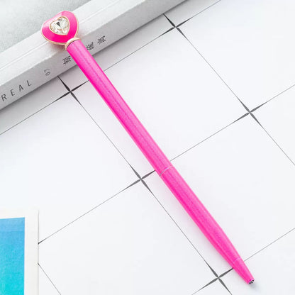 Crystal Heart Pens