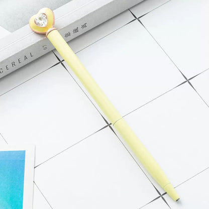 Crystal Heart Pens