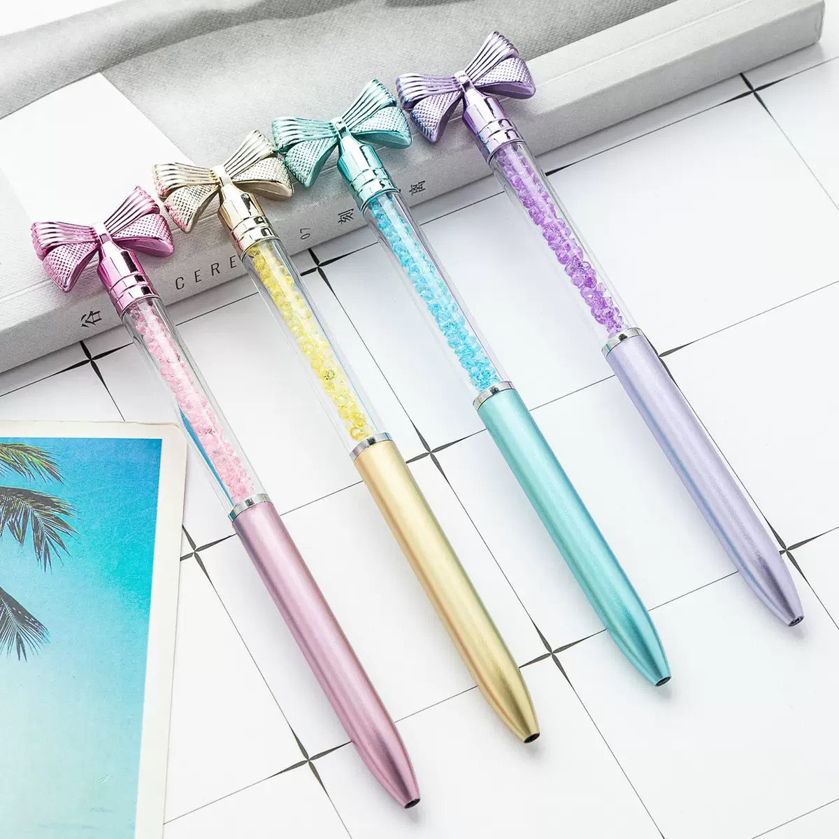 Crystal Bow Pen🎀
