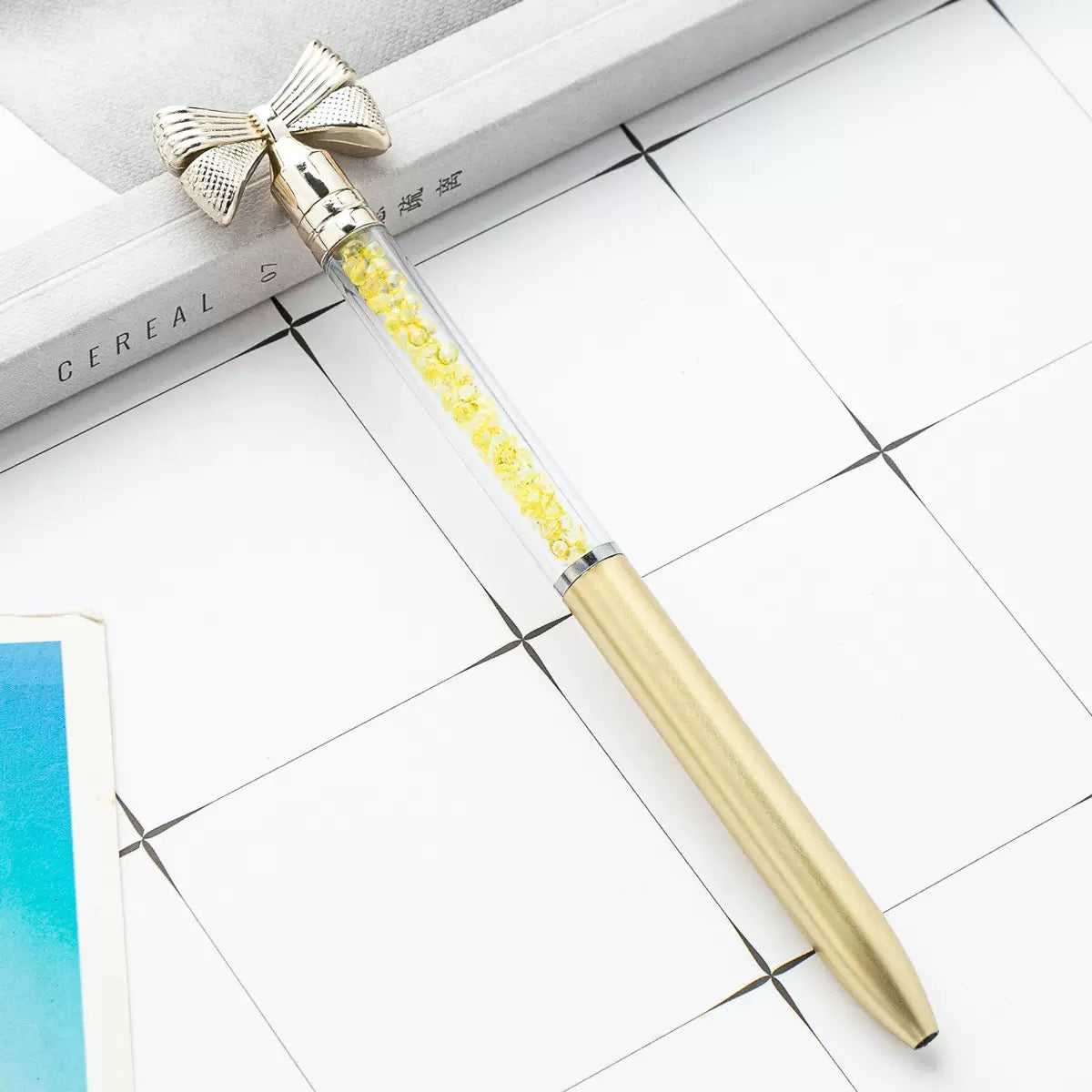 Crystal Bow Pen🎀