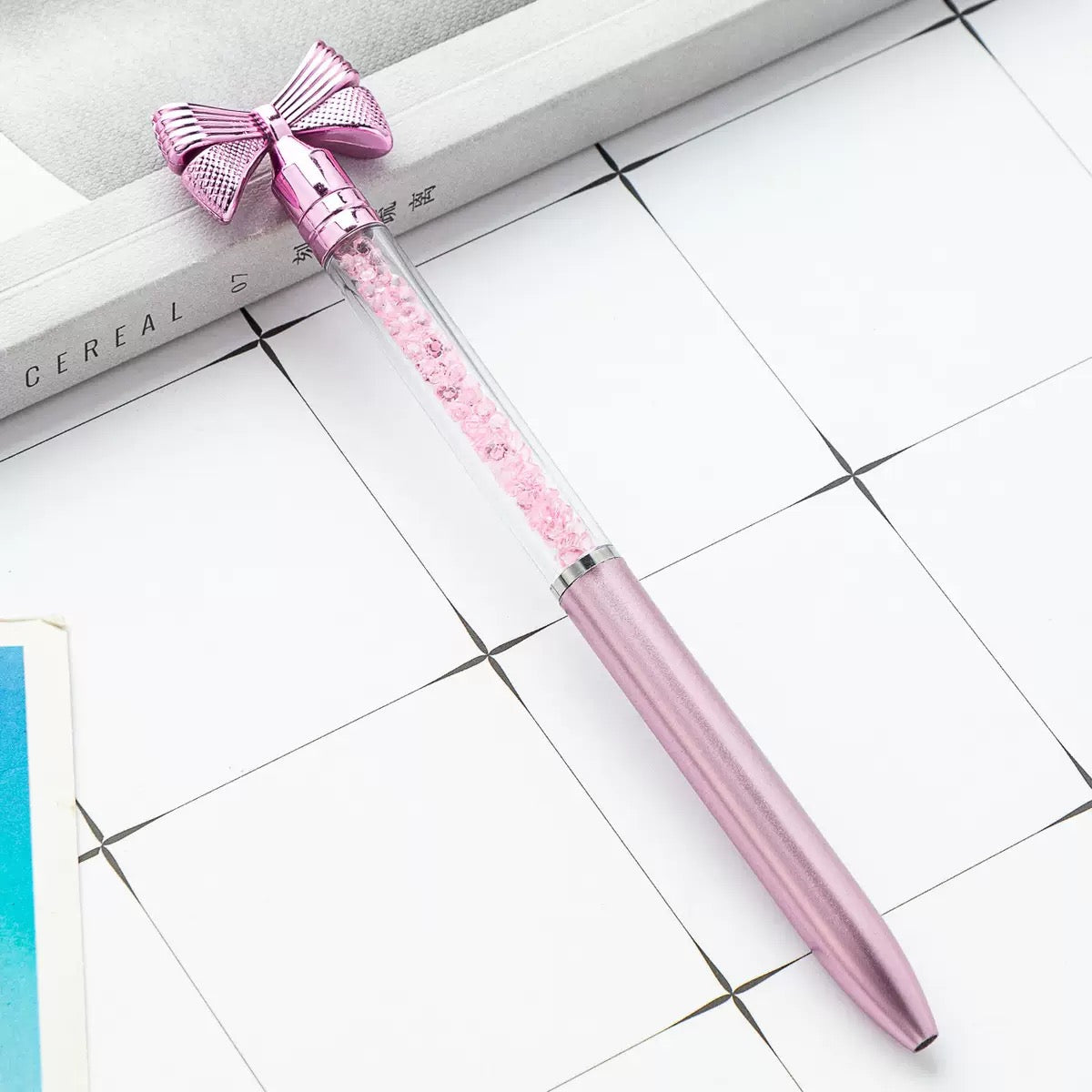 Crystal Bow Pen🎀