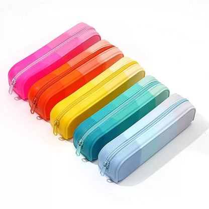 Color Pop Silicone Pencil Case