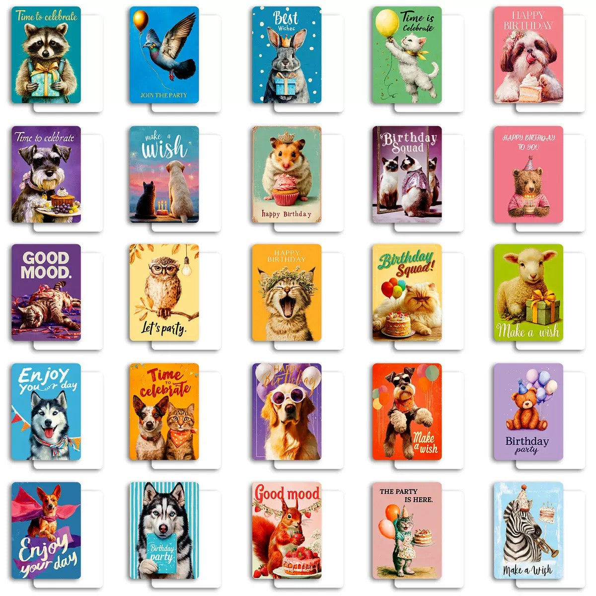 Party Vibes Card Set – 50 pcs