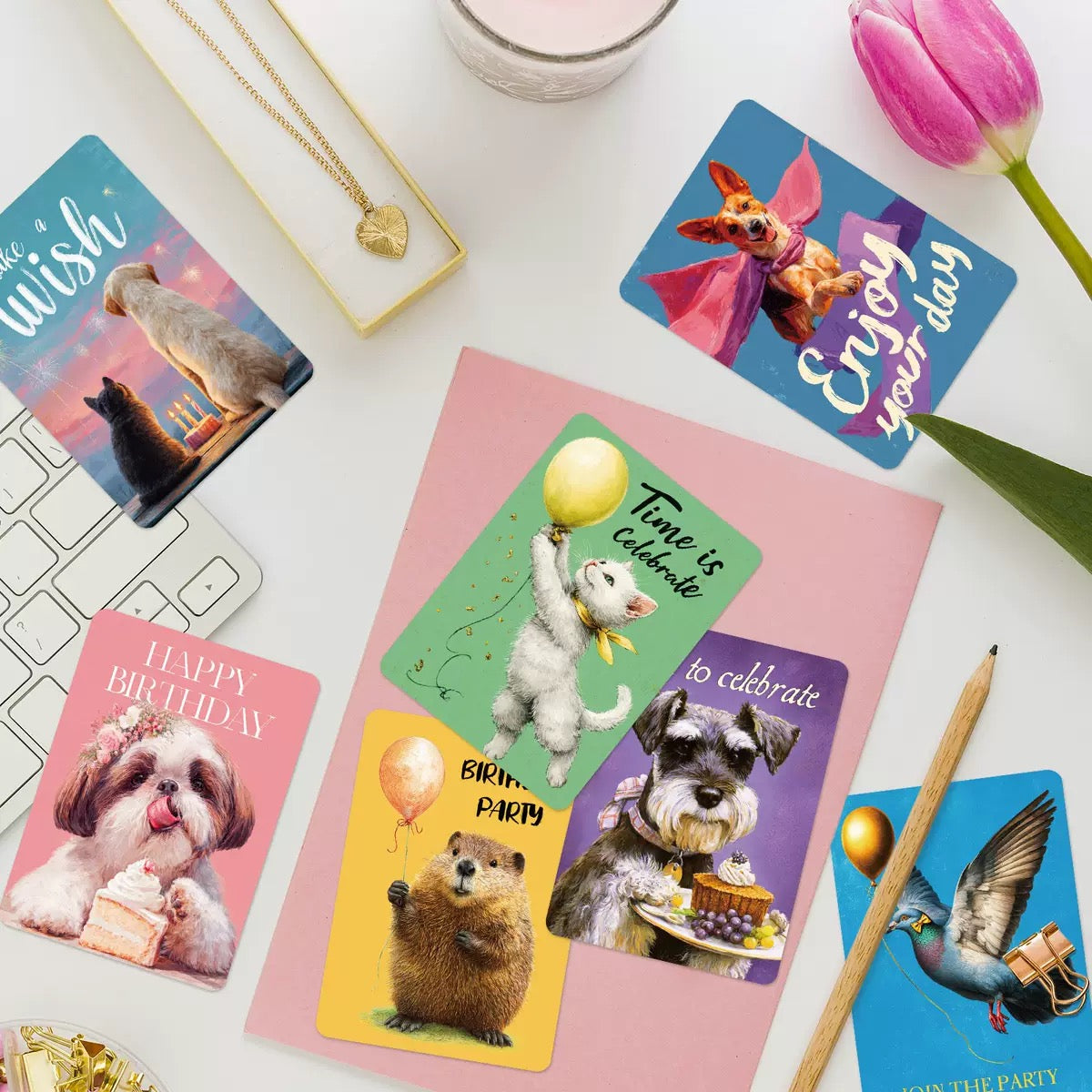 Party Vibes Card Set – 50 pcs