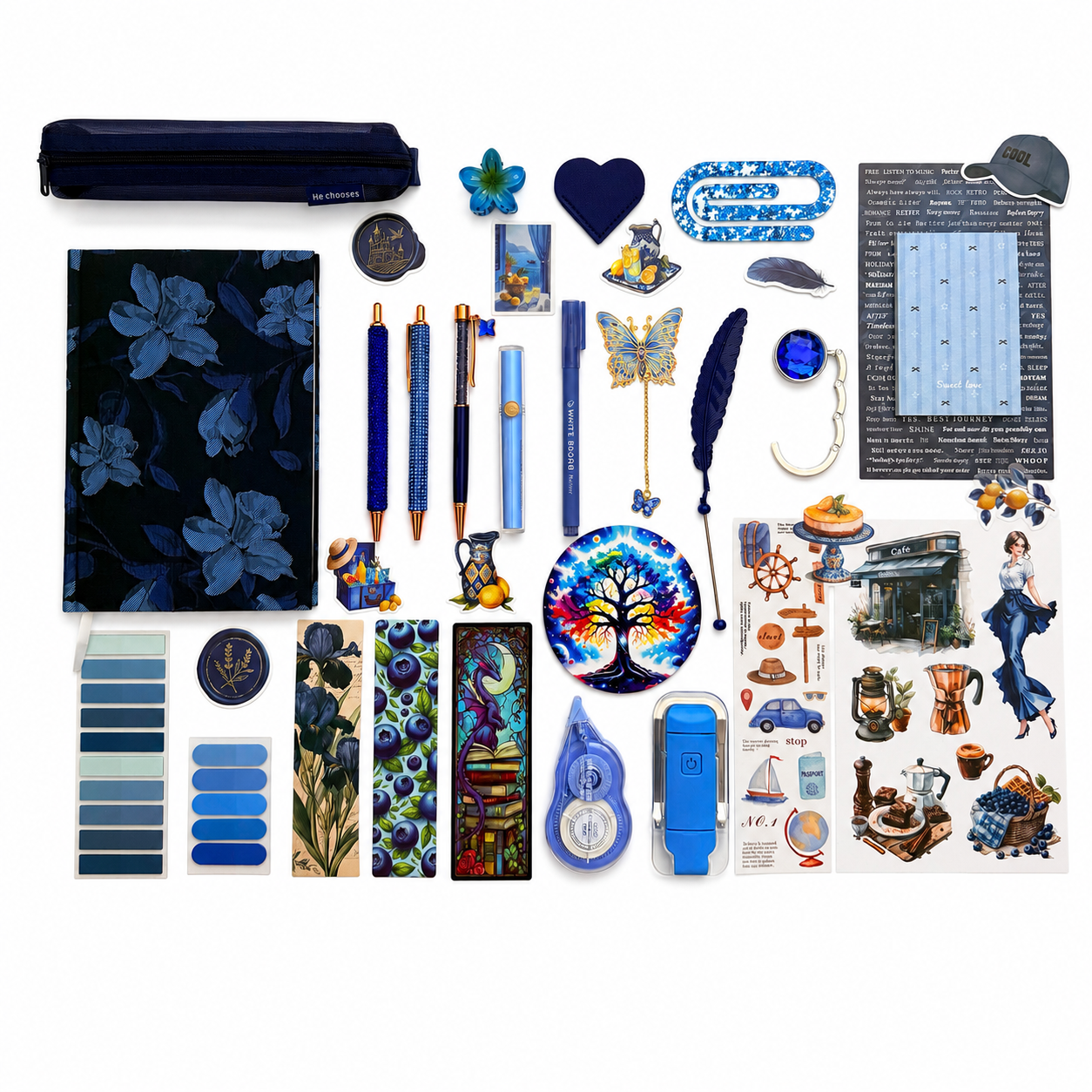 Royal Blue Bookish Bundle 🦋