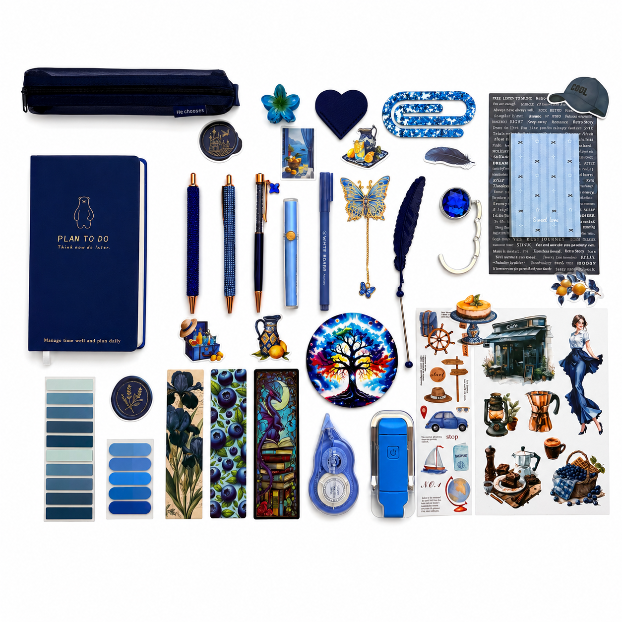 Royal Blue Bookish Bundle 🦋