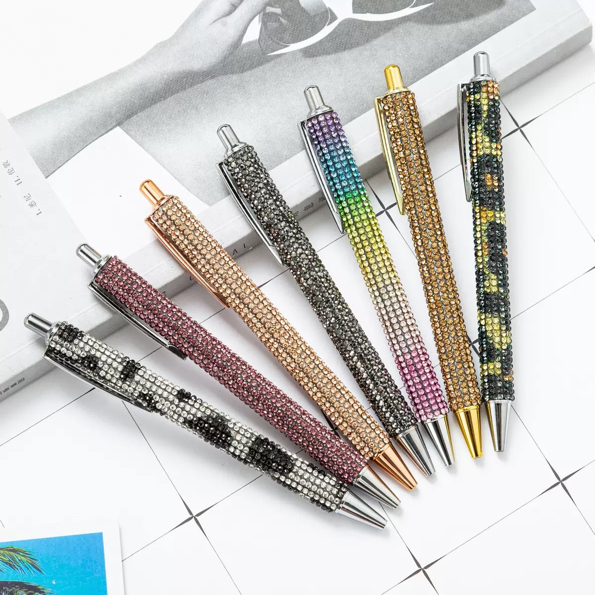Rhinestone Sparkle Pens