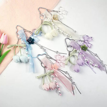 Sunny Tulip Keychain