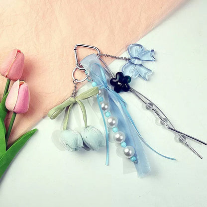 Sunny Tulip Keychain